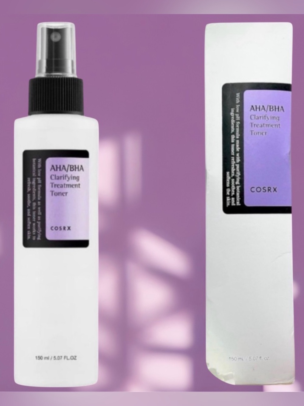NEW Cosrx AHA/BHA Clarifying Treatment Toner - 150ml